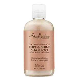 SheaMoisture Hold & Shine Moisture Mist with Silk Protein & Neem Oil Coconut & Hibiscus  8 fl oz (236 ml) - product information 3