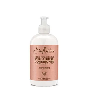 SheaMoisture Hold & Shine Moisture Mist with Silk Protein & Neem Oil Coconut & Hibiscus  8 fl oz (236 ml) - product information 4