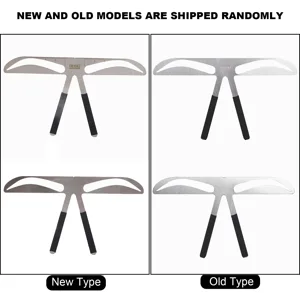 Ey brows template professional eyebrow measure balance extension ruler eyebrow form stencil in European style (eyebrow in European style) - product information 3