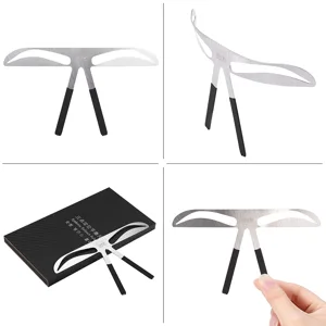 Ey brows template professional eyebrow measure balance extension ruler eyebrow form stencil in European style (eyebrow in European style) - JM04947-03-3