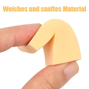 Vesaneae 48 pieces make-up sponge triangle make-up sponge washable make-up sponge wedge face sponge cosmetics sponge makeup sponge small for powder cream liquid - product information 5