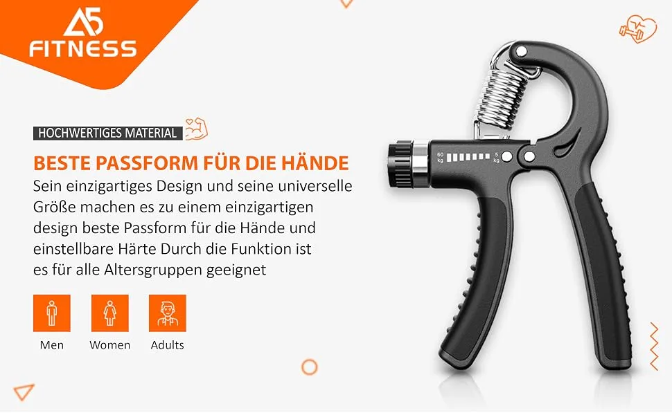 2 Set forearm trainer-5-60 kg adjustable hand trainer with e-book-forearm training device improved force & grip wrist arm support & grip rehabilitation - intro images