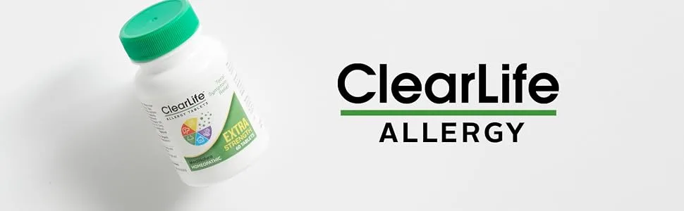 MediNatura ClearLife Allergy Tablets Extra Strength 60 Tablets - ClearLife Allergy