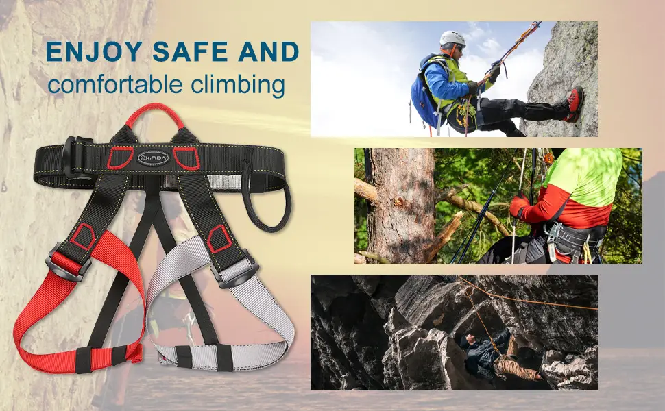 Kensbro climbing belt adjustable fall -safe mountaineering belts used for mountaineering high level rescue cave research fire rescue equip - product information 3