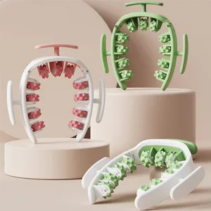 Foam massager maxant 360 3D muscle roll massage roller massage roller leg massage device oven tube device for relieving sore muscles rigidity (white / green) - product information 6