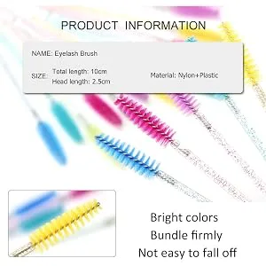 Micro Applicators Brush Ocitan Extension For MakeUp Dental and Oral Care Head Bangable Ultrains Einweg Microbrush (eyelash brushes) - product information 2