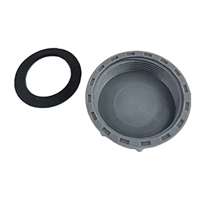Qrity 2x kitchen sieve 45 mm G1 Interior thread drain pipe locking cap pipe cap for sealing compounds and pipe-ended leakap-45mm - Verschlusskappe Blindstopfen Blindkappe Abdichtung PVC Gewindekappe IG 2 Zoll
