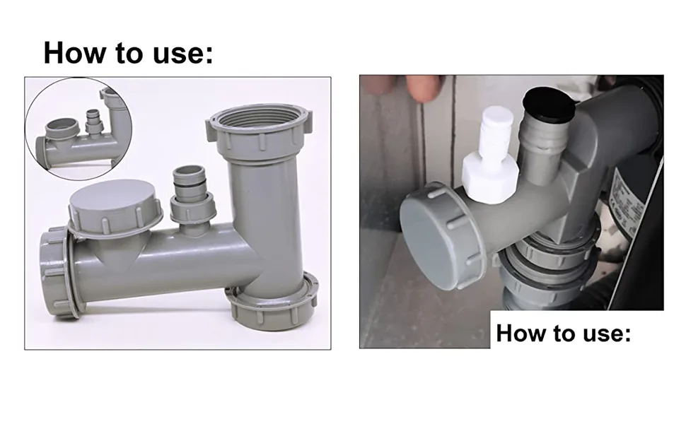 Qrity 2x kitchen sieve 45 mm G1 Interior thread drain pipe locking cap pipe cap for sealing compounds and pipe-ended leakap-45mm - Verschlusskappe Blindstopfen Blindkappe Abdichtung PVC Gewindekappe IG 2 Zoll
