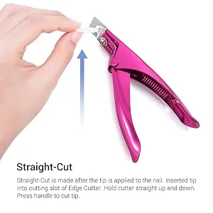 1 pieces of false nail clipper manicure tool nail clipper kit nail catcher trimmer stainless steel for nail studio & private use - product information 7