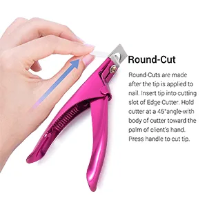 1 pieces of false nail clipper manicure tool nail clipper kit nail catcher trimmer stainless steel for nail studio & private use - product information 8