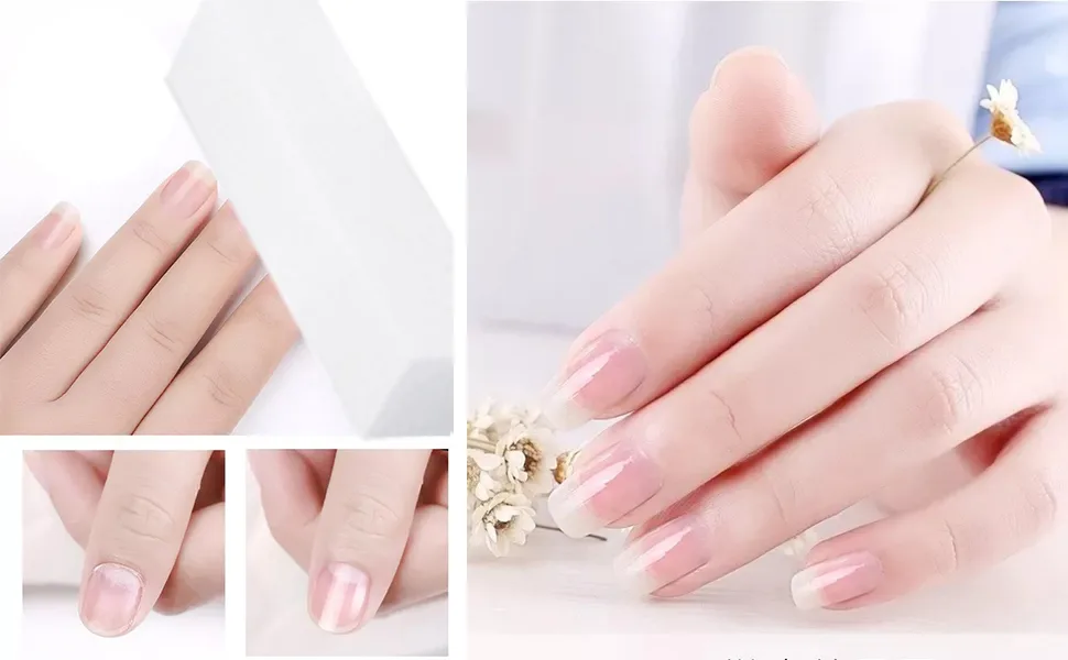 Buffer blocks for natural nails 12 pieces of buffer for nail grit 150 professional nail file for beauty salons suitable for gel nails - product information 2