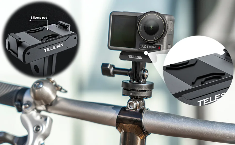 Honbobo Osmo Action 4/Action 3 Magnetic holder Magnetic adapter holder two claws adapter Extension Accessories Compatible with DJI OSMO Action 4/Action 3 - product information 5