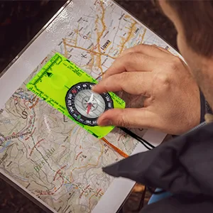 Compass shining with survival outdoors wander waterproof compass children to read cards navigation perfect for camping hiking and outdoor activities - ausrüstung kompass