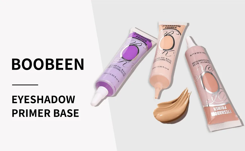 Boobeen Eyeshadow Primer waterproof eyeshadow makeup primer matt face primer makeup cream colorful eyeshadow primer for eyelid medium - product information 1