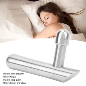 Stainless Steel Trigger Point Massager T-Bar Massager Deep Tissue Massage for Back Shoulder Leg Arm - 3111220304811-2