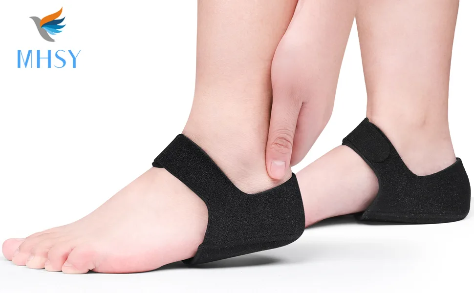 MhSy heel spur inserts heel protector heel cushion heel spur for Achilles tendon shit painful feet relieves heel pain (1 pair - unit size) - product information 1