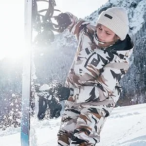 Protest Boys Bork Ski Pants 152 Huntergreen - FW21 Jungen Camouflage