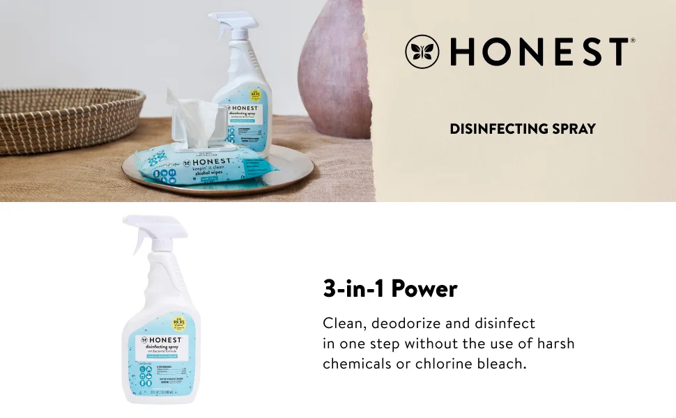 The Honest Company Disinfecting Spray Antibacterial Formula 32 fl oz (946 ml) - product information 1