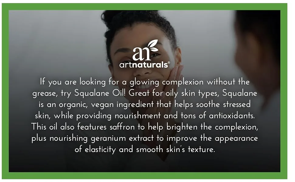 Artnaturals Squalane Oil 1 fl oz (30 ml) - information