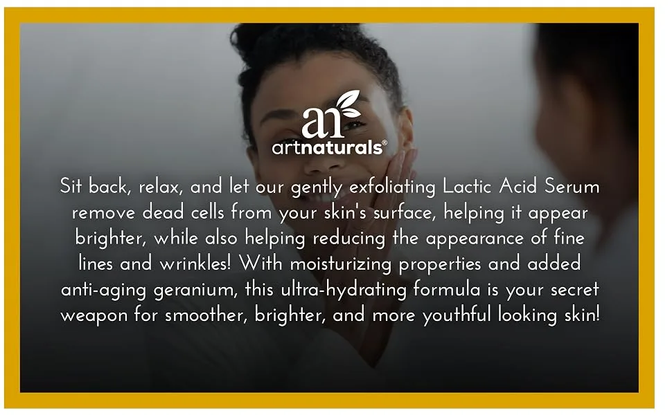 Artnaturals Lactic Acid + AHA 1 fl oz (30 ml) - information