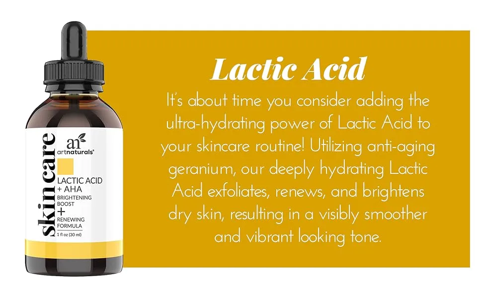 Artnaturals Lactic Acid + AHA 1 fl oz (30 ml) - Lactid Acid
