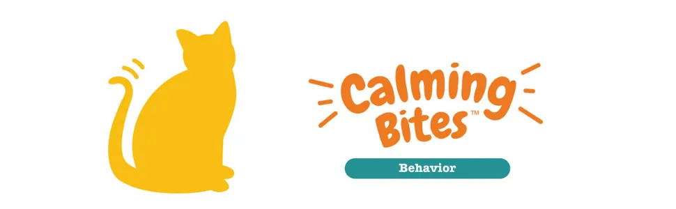 Zesty Paws Calming Bites Behavior For Cats All Ages Salmon 60 Soft Chews - Calming Bites Behavior