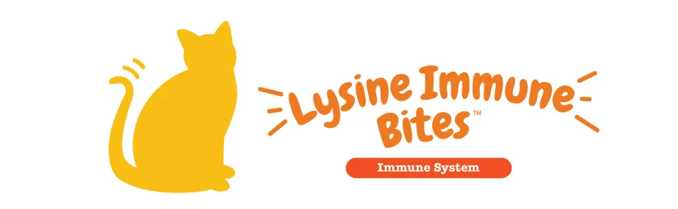 Zesty Paws Lysine Immune Bites For Cats Immune Support All Ages Salmon 60 Soft Chews - Core Elements Lysine Immune Bites Immune System