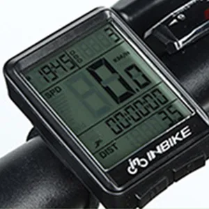 Bicycle computer wirelessly - Maozhbo Bicycle mileage Tachometer Tachometer IPX7 waterproof wheel computer with LCD display multi -function automatic waking up for children and adults - Fahrrad Tacho