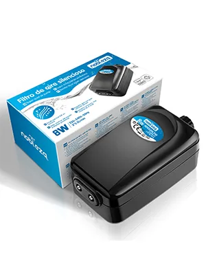 Nobleza - Aquarium with double valve adjustable air pump very quiet 8W - 2*3.5L/MIN - product information 2