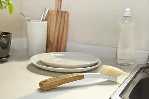 Full Circle Dish Brush with Replaceable Head 1 Brush - Full Circle, Laid Back, Dish Brush, Cleaning Brush, Brush