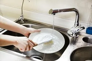 Full Circle Dish Brush with Replaceable Head 1 Brush - Full Circle, Laid Back, Dish Brush, Cleaning Brush, Brush