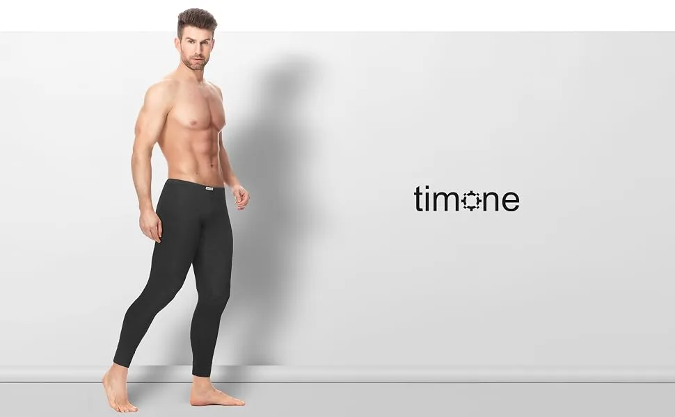Timone Men's Long Johns TI30-127 L White - foto