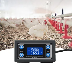 Temperature and Humidity Controller XY-WTH1 Digital LCD Temperature Humidity Controller Display for Incubation Breeding Greenhouse - product information 3