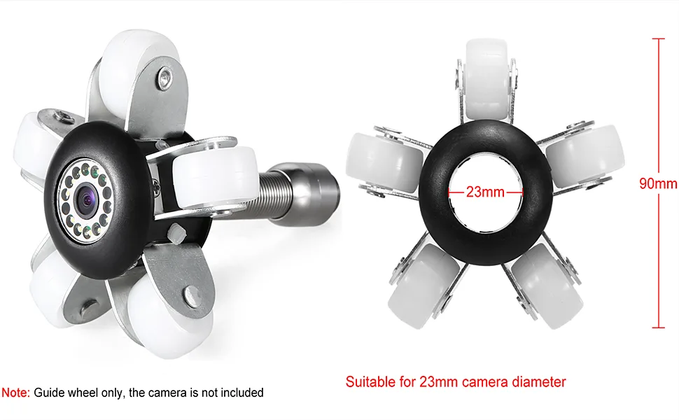 Lixada Protective Cover for 23 mm Pipe Camera 90 mm - product information 2
