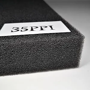 Shunting aquarium filter filter material sponge pad biochemical foam filter oversized filter pad can be tailored 50x50x4cm-25ppi 50 50 4cm-25ppi - 35PPI