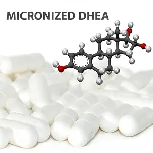 Amazing Nutrition Micronized DHEA 25 mg 180 Veggie Capsules - product information 3