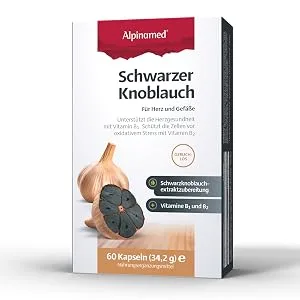 Alpinamed MSM arthro: nutrient source with increased joint load for bones cartilage connective tissue high-dose MSM sulfur 99% pure 90 tablet. Turmeric extract vitamin C important minerals - Schwarzer Knoblauch