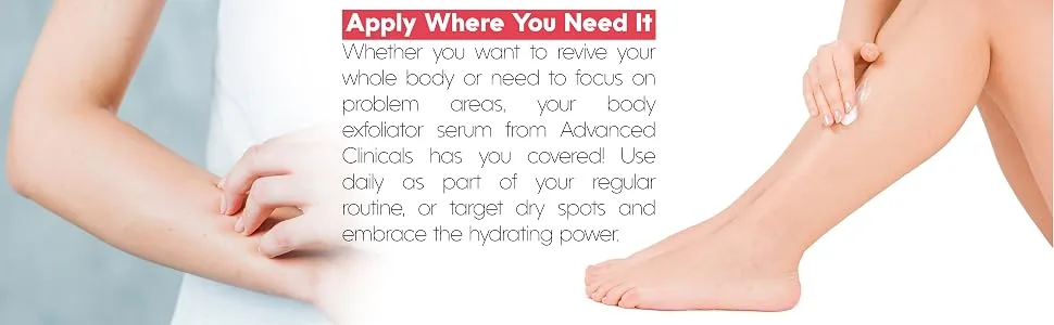 Advanced Clinicals Body Bump Eraser 8 fl oz (237 ml) - dfsdf