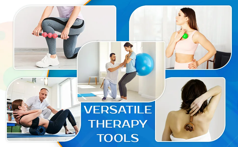 Hip Massager for Psoas Release Sciatica & Piriformis Syndrome Pain Relief Trigger Point Massage Tool for Lower Back Pain by Cozlow - lymph massagers leg contouring products anti wood wood therapy body sculpting massage cup anti