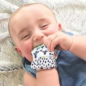 Itzy Ritzy Itzy Mitt Food Grade Silicone Teether 3+ Months Whale 1 Teether - itzy ritzy, teether, silicone teether, teething mitt, munch mitt, munchmitt, silicone teething mitt