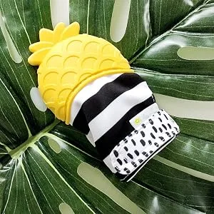 Itzy Ritzy Itzy Mitt Food Grade Silicone Teether 3+ Months Llama 1 Teether - itzy ritzy, itsy ritzy, teether mitt, teething mitt, munch mitt, silicone teether, munchmitt