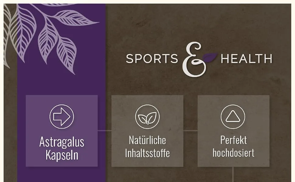 Astragalus Capsules High Dose - 180 Capsules - Astragalus Root - High Dose - Atragalus Kapseln
