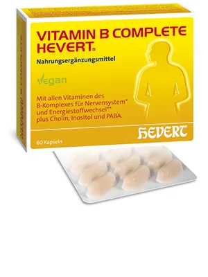 Vitamin B Complete Hevert capsules 120 capsules - dfdfg