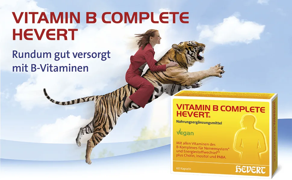 Vitamin B Complete Hevert capsules 120 capsules - yxyxc