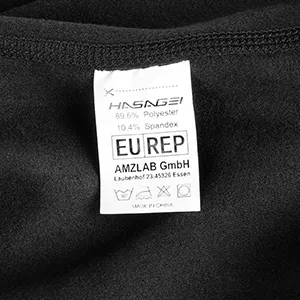HASAGEI balaclava storm mask motorcycle bicycle ski tube scarf soft and light for women and men 36-54 black - Sturmhaube
