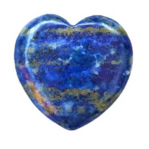 Steinfixx - Large gem Heart I Heilstein I Gl cksstein I Chakra -Stein I Taschenstein |Massage stone |Gift for loved ones (jade) - Lapislazuli Herz