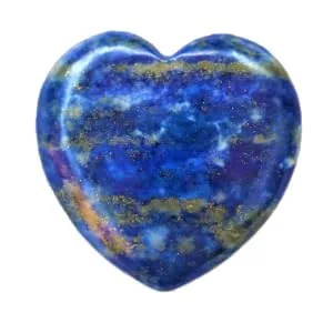Steinfixx - Large gem Heart I Heilstein I Gl cksstein I Chakra -Stein I Taschenstein |Massage stone |Gift for loved ones (jade) - Lapislazuli Herz
