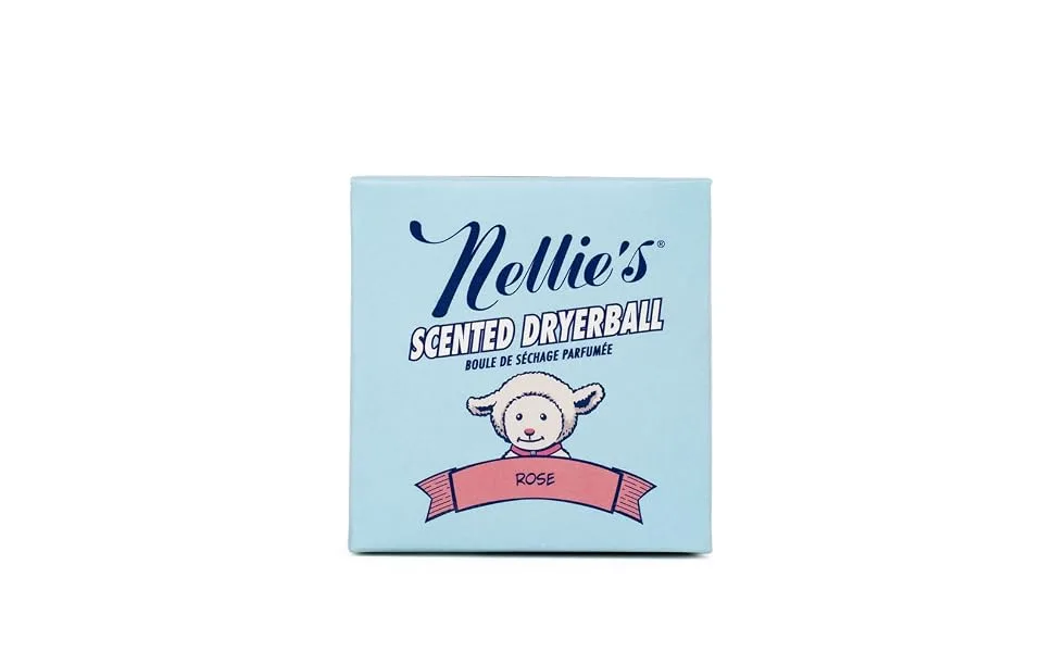 Nellie's Scented Wool Dryerball Rose 50 Loads - Nellie