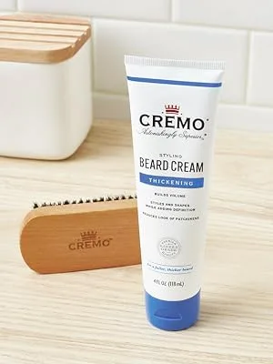 Cremo Styling Beard Cream Thickening 4 fl oz (118 ml) - beard