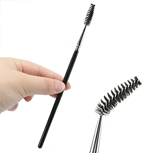 Clyhon eyelash brush eyebrow brush eyelash comb for modifying eyebrows and eyebrows suitable for gels and creams eyebrow make-up tools - product information 4
